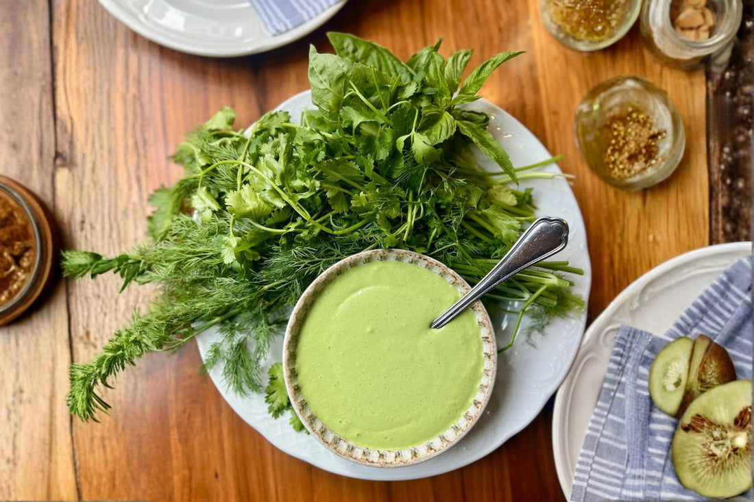 green-goddess-veggie-bowl-with-creamy-herb-sauce-recipe