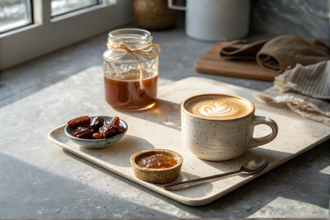 Tahini Date Latte Recipe
